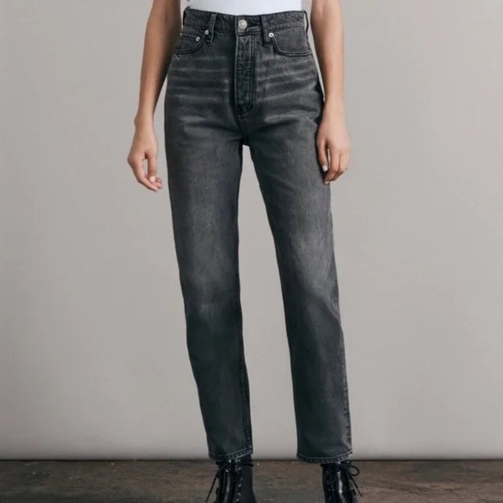 NWT rag & bone Rachel Super High-rise Barrel Leg - Kamari